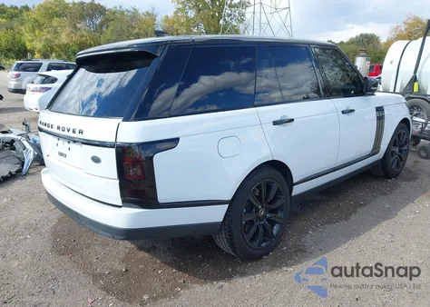 2017 Land Rover Range Rover 3.0L V6 Supercharged Hse из США, поврежденный, VIN SALGS2FV0HA369883